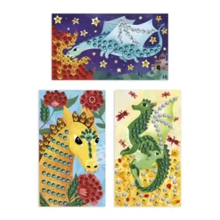 Janod Mosaïque, Sable Et Paillettes<Sequins A Coller Dragons - Les Ateliers Du Calme