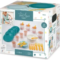 Ecoiffier Cuisine Et Dinette<Service Picnic Vert Azur