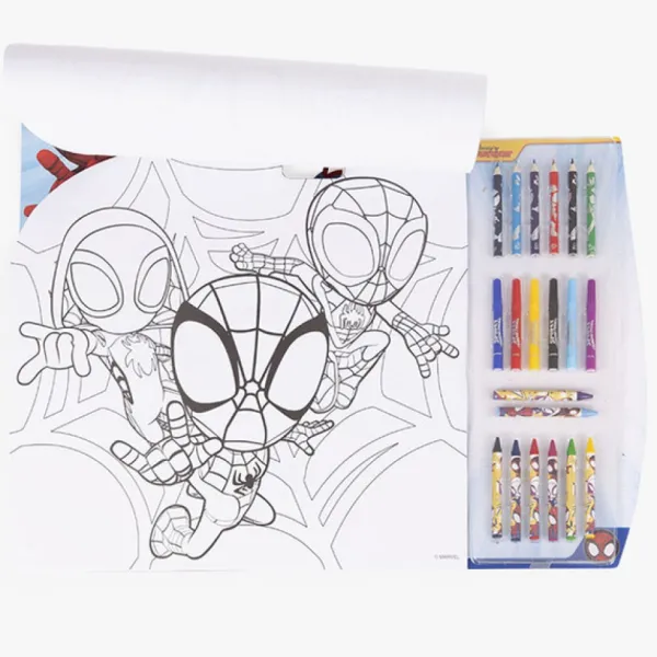 Canenco Dessin Et Peinture<Set De Coloriage 5 En 1 Spidey And His Amazing Friends
