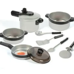 Funny Home Cuisine Et Dinette<Set De Cuisine Metallisee