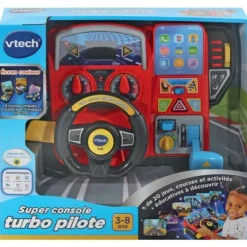 VTech Faire Comme Les Grands<Simulateur De Conduite - Super Console Turbo Pilote