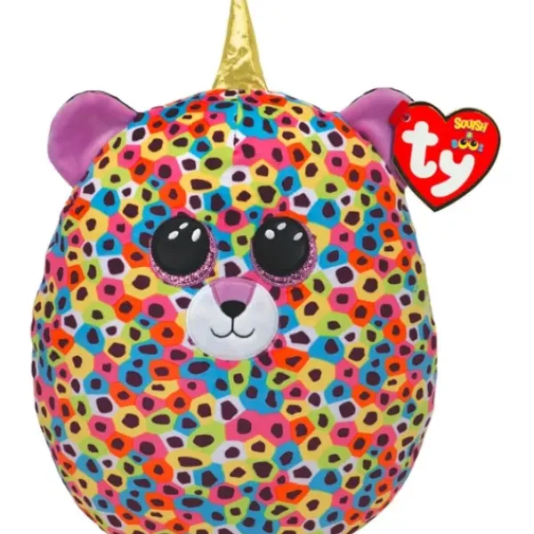 TY Peluches Porte-clés<Squish A Boos - Coussin Giselle Le Leopard 40Cm