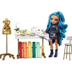 Mga Barbie Et Poupées Mannequin<Studio De Mode Rainbow High Dream & Design Avec Poupee Skyler