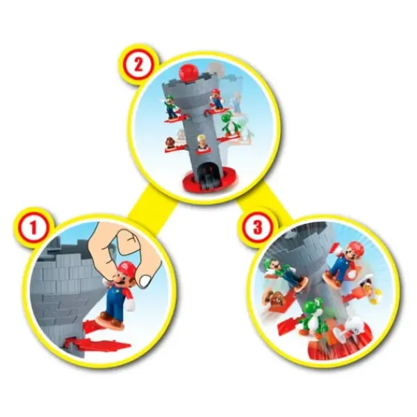 Epoch d'Enfance Jeux D'Ambiance<Super Mario Blow Up! Shaky Tower