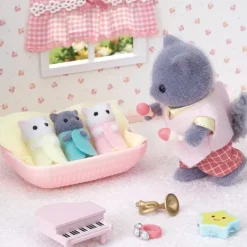 Sylvanian Families Heros & Univers< - 5458 - Les Triples Chats Persans