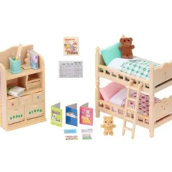 Sylvanian Families Heros & Univers< - 4254 - Mobilier De Chambre Enfants
