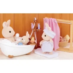 Sylvanian Families Heros & Univers<- 5022- Baignoire Et Douche
