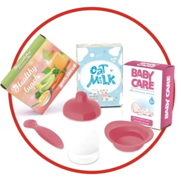 LOVE BEBE Accessoires Poupons<Table A Langer Poupon 6 Accessoires - Nursery 3 En 1