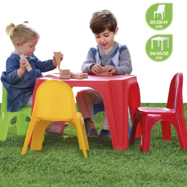 SUN and SPORT Tables Et Chaises De Jardin<Table Avec 4 Chaises