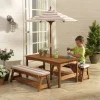 KidKraft Tables Et Chaises De Jardin<Table Avec Bancs Et Parasol