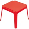 SUN and SPORT Tables Et Chaises De Jardin<Table Carree Enfant Rouge