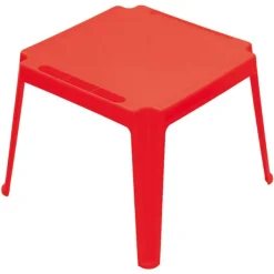 SUN and SPORT Tables Et Chaises De Jardin<Table Carree Enfant Rouge