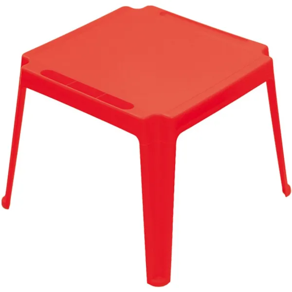 SUN and SPORT Tables Et Chaises De Jardin<Table Carree Enfant Rouge