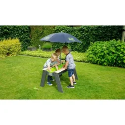 Exit Toys Bacs À Sable<Table Sable Et Eau Avec Parasol Aksent