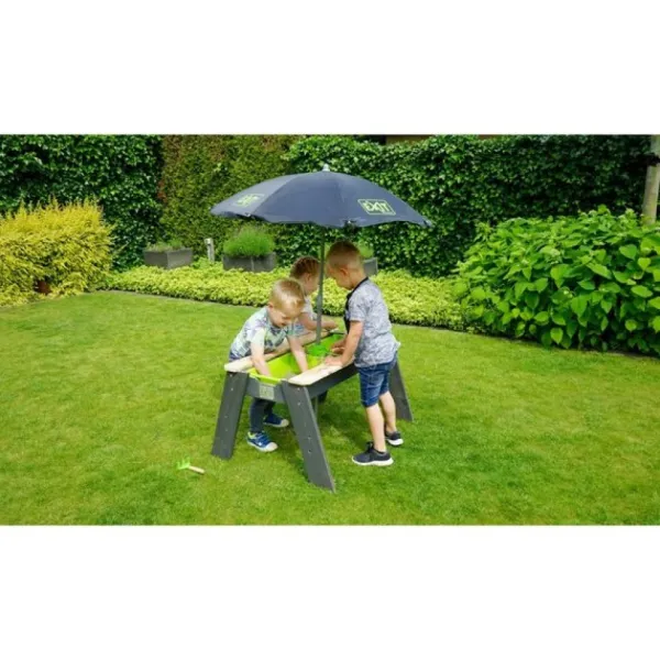 Exit Toys Bacs À Sable<Table Sable Et Eau Avec Parasol Aksent