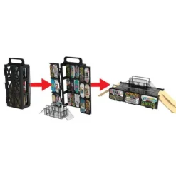 Spin Master Jeux De Récréation<Tech Deck - Coffret Transformable Play & Display - Mini Skate