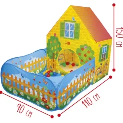 SUN and SPORT Cabanes Et Maisonnettes<Tente De Jardin A Balles