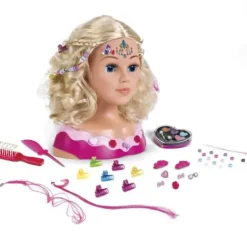 Miss Fashion Têtes À Coiffer<Tete A Coiffer Et A Maquiller Avec Accessoires Et Stickers - 33 Cm
