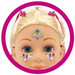 Miss Fashion Têtes À Coiffer<Tete A Coiffer Et A Maquiller Avec Accessoires Et Stickers - 33 Cm