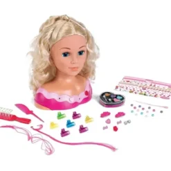 Miss Fashion Têtes À Coiffer<Tete A Coiffer Et A Maquiller Avec Accessoires 33 Cm