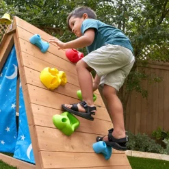 KidKraft Cabanes Et Maisonnettes<Tipi Cabane D'Escalade En Bois