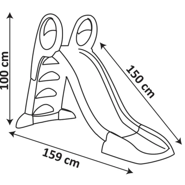 Smoby Toboggans<Toboggan Ks - Longueur 1M50