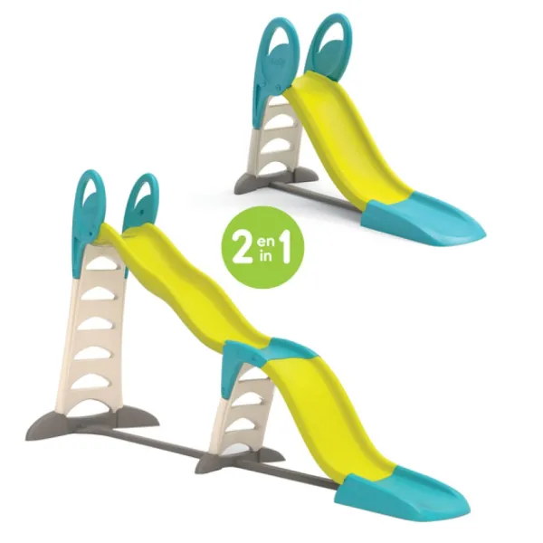 Smoby Toboggans<Toboggan Super Megagliss 2 En 1 - 1M50 Et 3M75