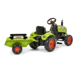 Falk Tracteurs À Pédales<Tracteur A Pedales Claas Avec Remorque