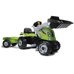 Smoby Tracteurs À Pédales<Tracteur A Pedales Farmer Max Avec Remorque