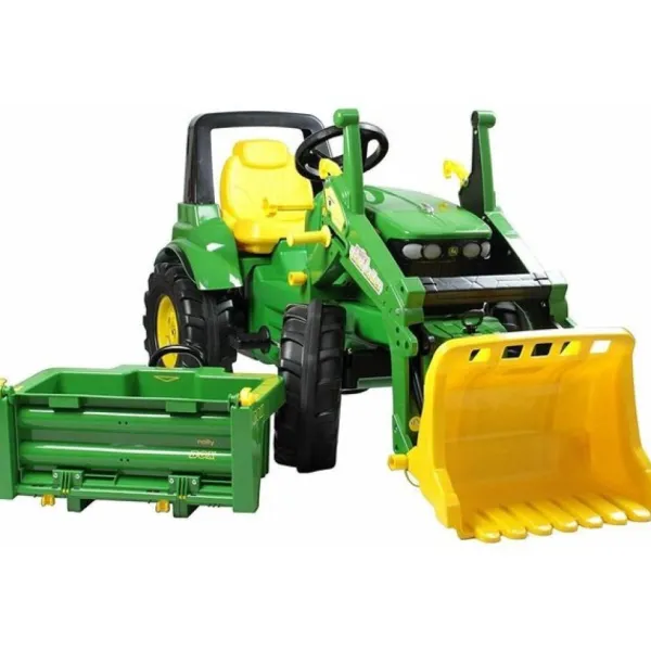 Rolly Toys Tracteurs À Pédales<Tracteur A Pedales John Deere 7930 Avec Remorque