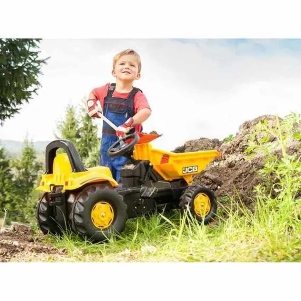Rolly Toys Tracteurs À Pédales<Tracteur A Pedales Rollykid Dumper Jcb
