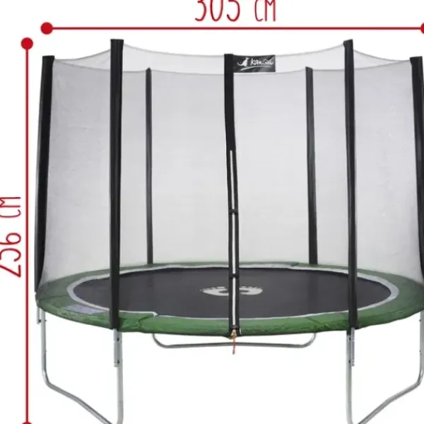 SUN and SPORT Trampolines<Trampoline 244 Cm Avec Filet