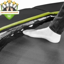 Exit Toys Trampolines<Trampoline Enterre Dynamic Avec Filet 427 Cm