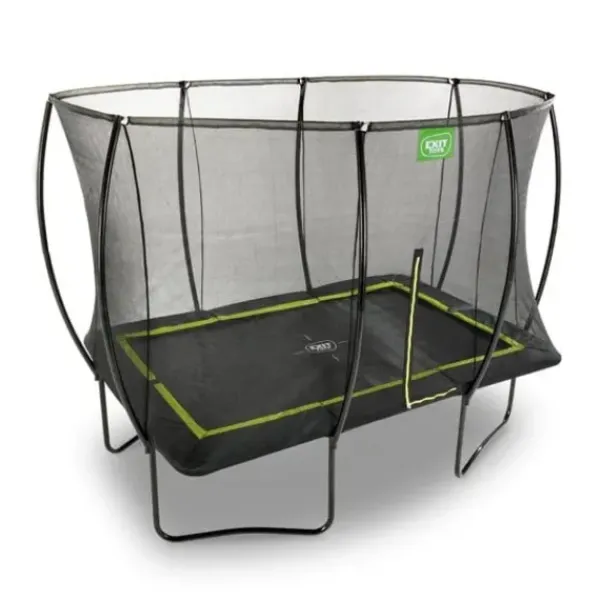 Exit Toys Trampolines<Trampoline Enterre Silhouette 2,44 M Avec Filet Vert