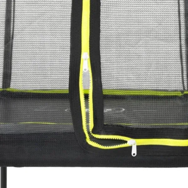 Exit Toys Trampolines<Trampoline Enterre Silhouette 2,44 M Avec Filet Vert