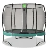Exit Toys Trampolines<Trampoline Tiggy Junior Avec Support 140 Cm Gris/Noir