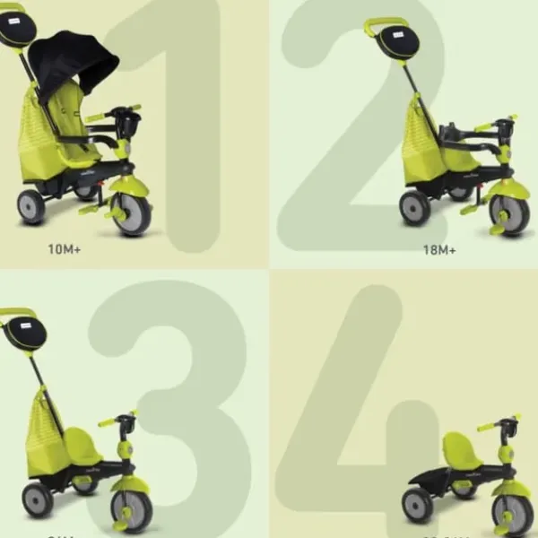 Globber Tricycles<Tricycle Explorer 4 En 1 Rouge