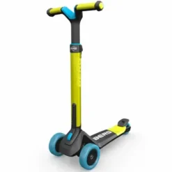 BERG Trottinettes<Trottinette Nexo Pliable Avec Roues Et Plateau Led Vert Citron