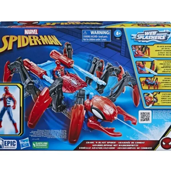 Hasbro Heros & Univers<Vehicule Araignee De Combat - Marvel Spiderman
