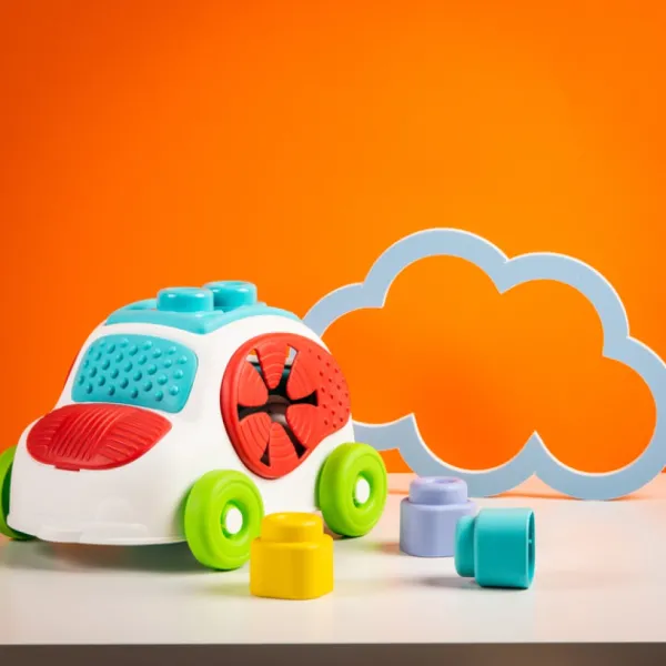 Clementoni Jouets À Emboîter, À Empiler<Voiture Sensorielle D'éveil - Clemmy