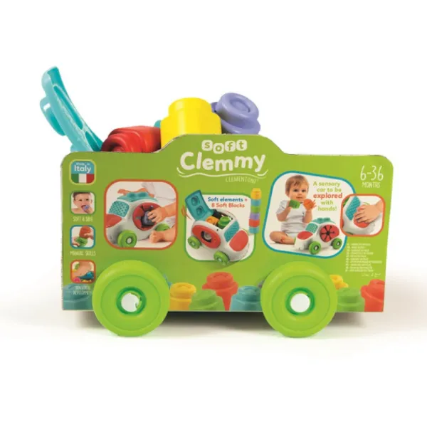 Clementoni Jouets À Emboîter, À Empiler<Voiture Sensorielle D'éveil - Clemmy