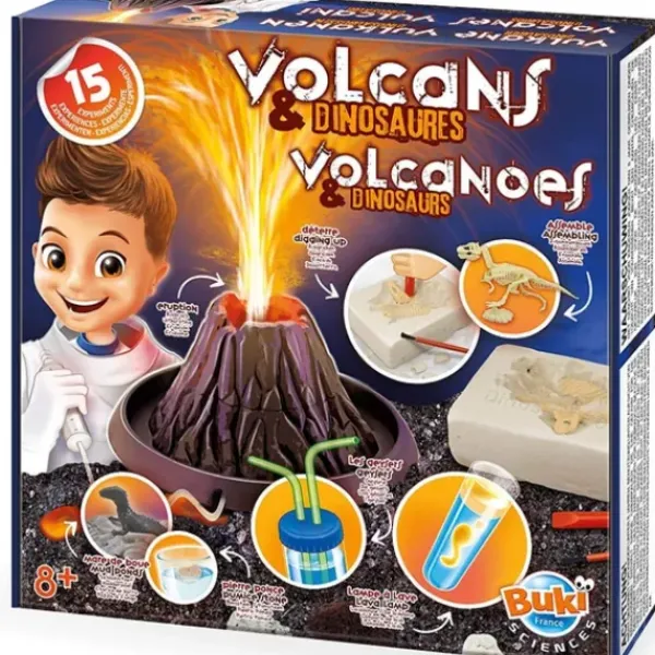 Buki Jeux Scientifiques<Volcans Et Dinosaures