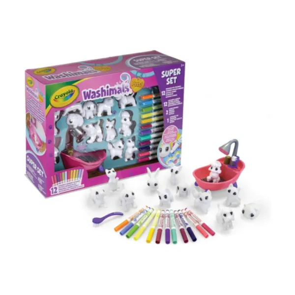 Crayola Dessin Et Peinture<Washimals Mega Coffret
