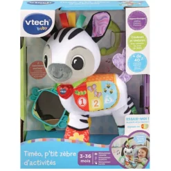 VTech Activités D'éveil<Zebre D'Activités Interactif Timeo